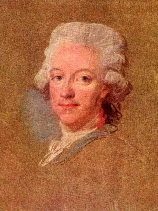 Lorens Pasch the Younger Portrait of King Gustav III of Sweden oil painting image